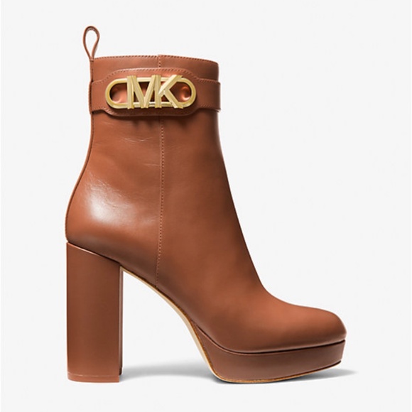 Brand new Michael Kors Parker Leather Platform Boot - Picture 2 of 3